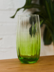 Green Glass Set