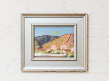 Expressionist  Landscape Abstract Oil Painting Desert Moon