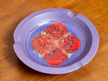 Enamel Vintage Ceramic Ashtray