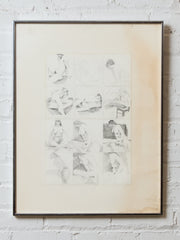 Vintage Mid Century Human Anatomy Study