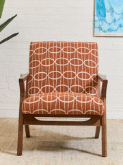 Zayden Lounge Chair in Anya Adobe