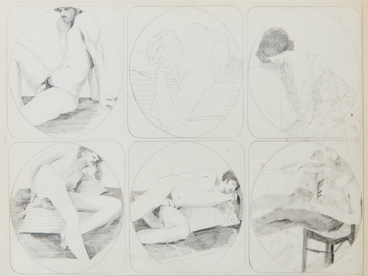 Vintage Mid Century Human Anatomy Study