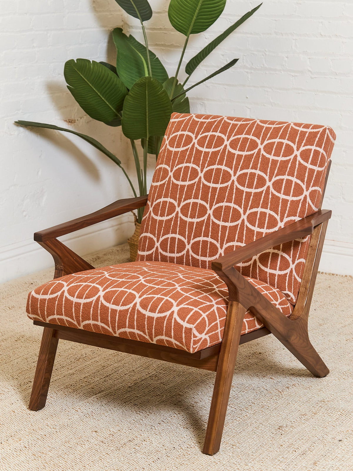 Zayden Lounge Chair in Anya Adobe