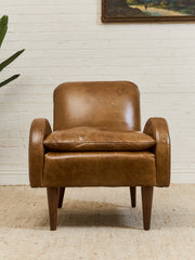 Roland Chair in Echo Umber Leather