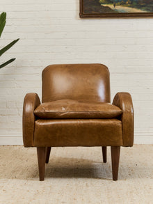 Roland Chair in Echo Umber Leather