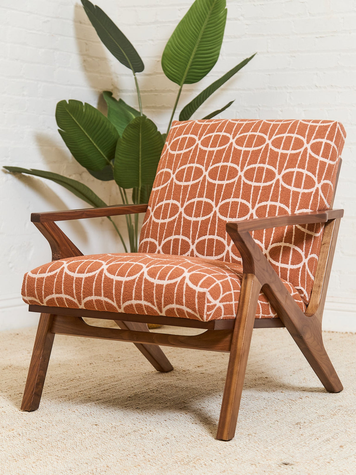 Zayden Lounge Chair in Anya Adobe