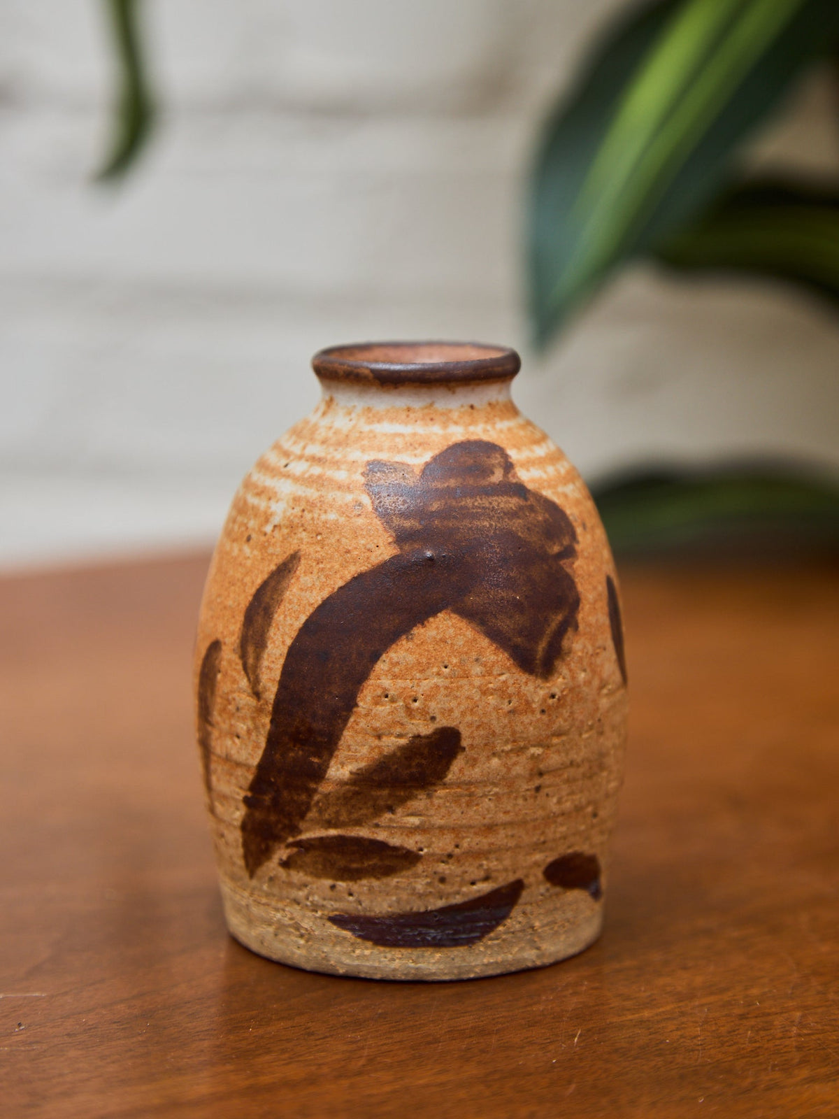Brown Studio Pottery Small