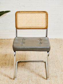 Grey Seat Rattan Chair