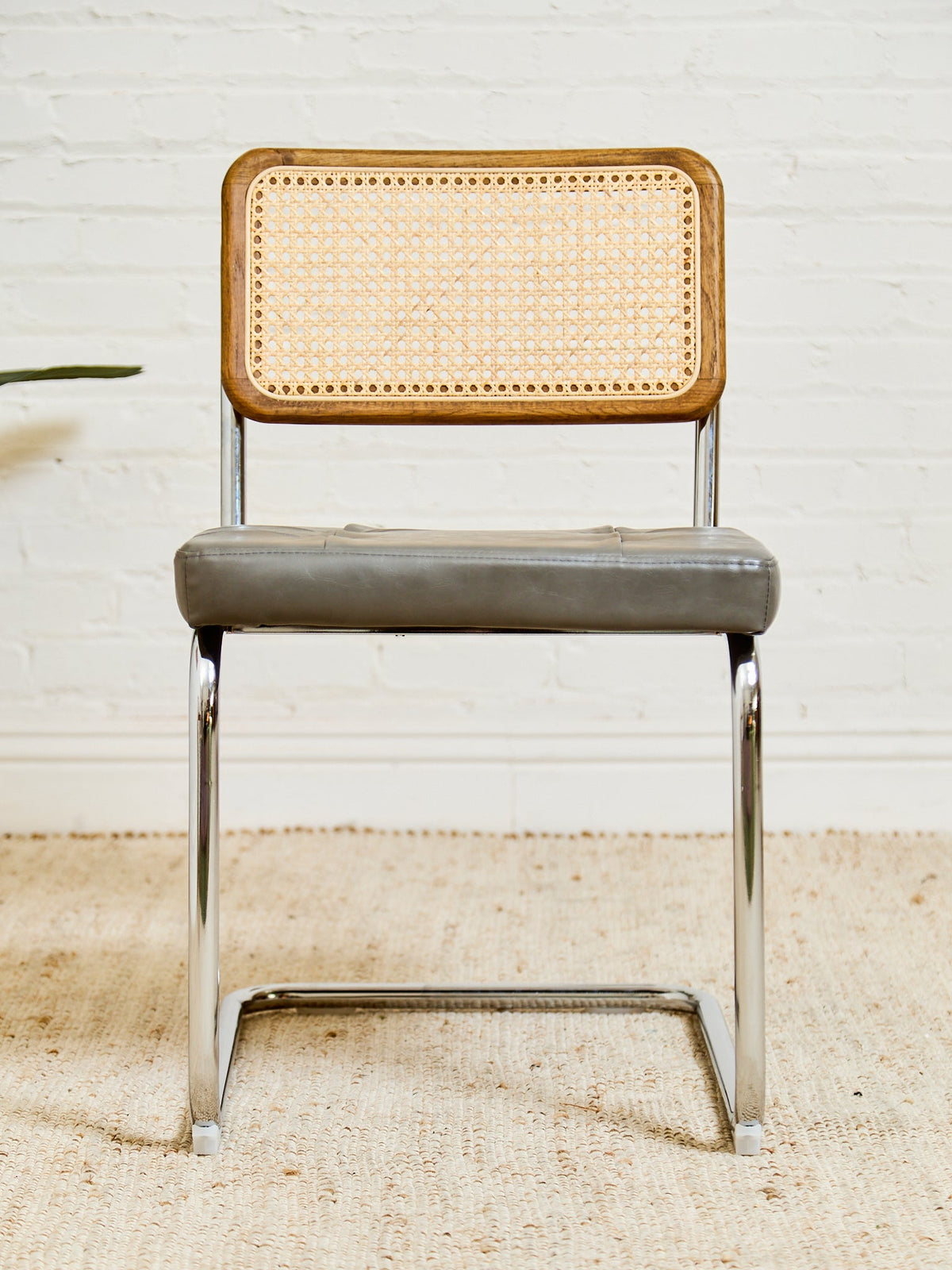 Grey Seat Rattan Chair