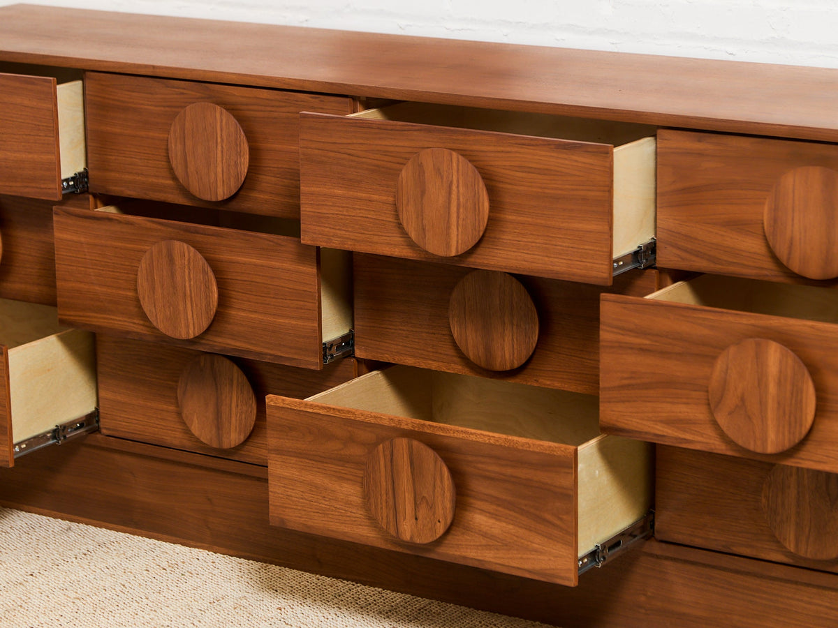 Moonlight 12 Drawer 84” Dresser