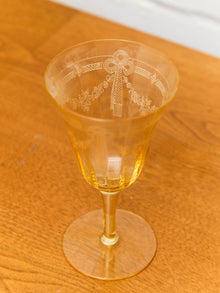 Tiffin Franciscan Art Deco Wine Glasses set of 6