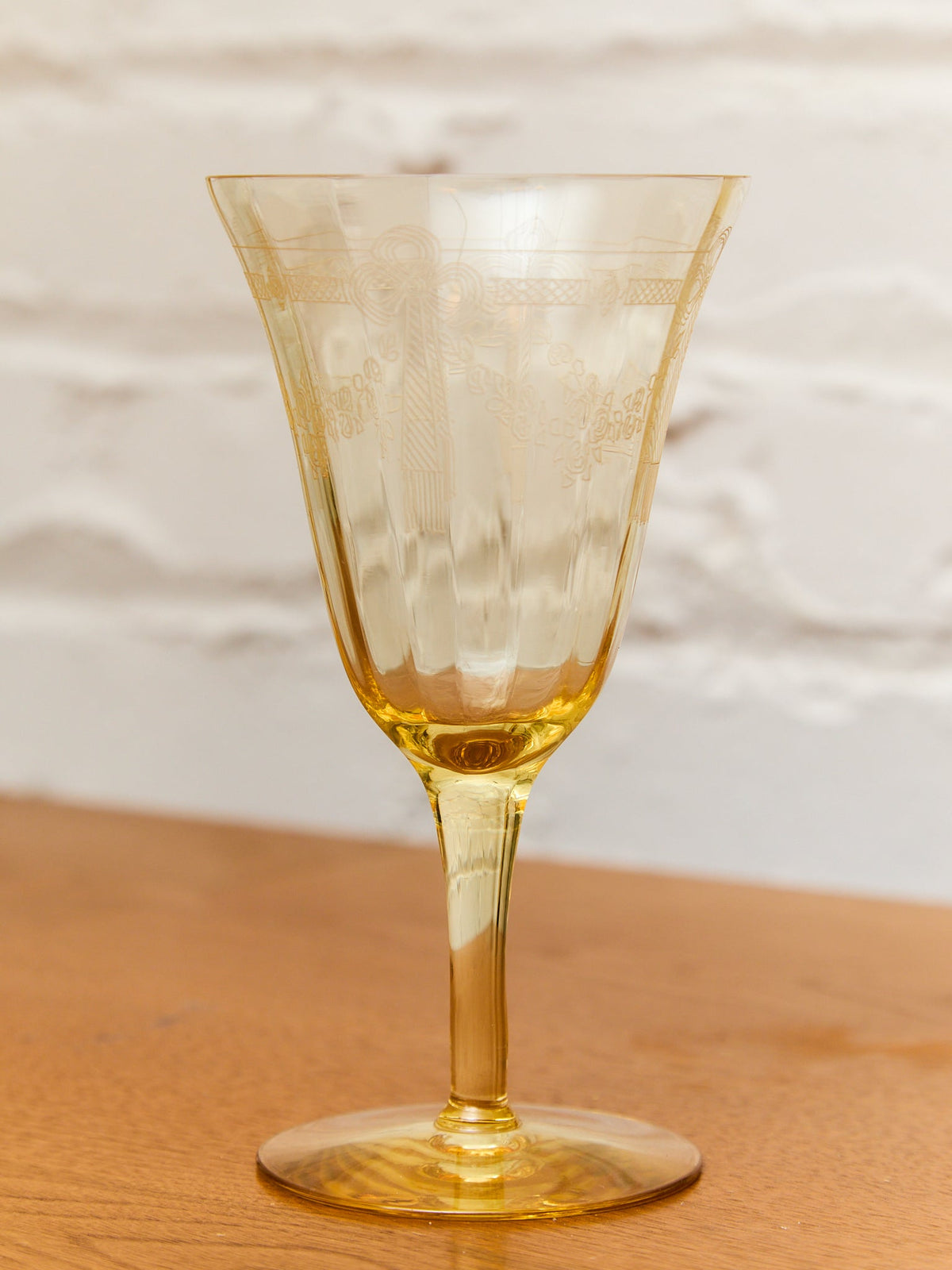 Tiffin Franciscan Art Deco Wine Glasses set of 6