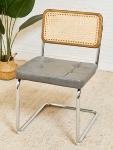 Grey Seat Rattan Chair