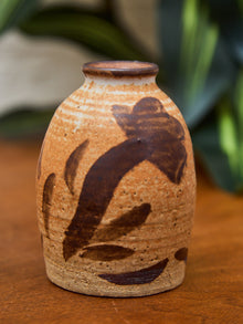 Brown Studio Pottery Small