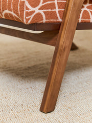 Zayden Lounge Chair in Anya Adobe