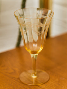 Tiffin Franciscan Art Deco Wine Glasses set of 6