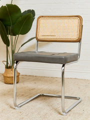 Grey Seat Rattan Chair