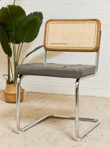 Grey Seat Rattan Chair