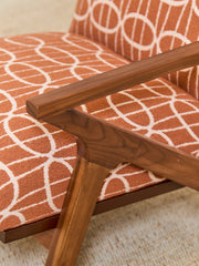 Zayden Lounge Chair in Anya Adobe