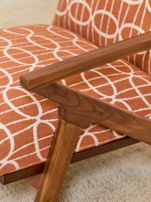 Zayden Lounge Chair in Anya Adobe