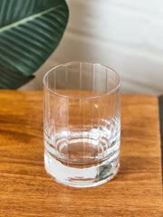 Vintage Mid Century Thick Bottom Rock Glasses