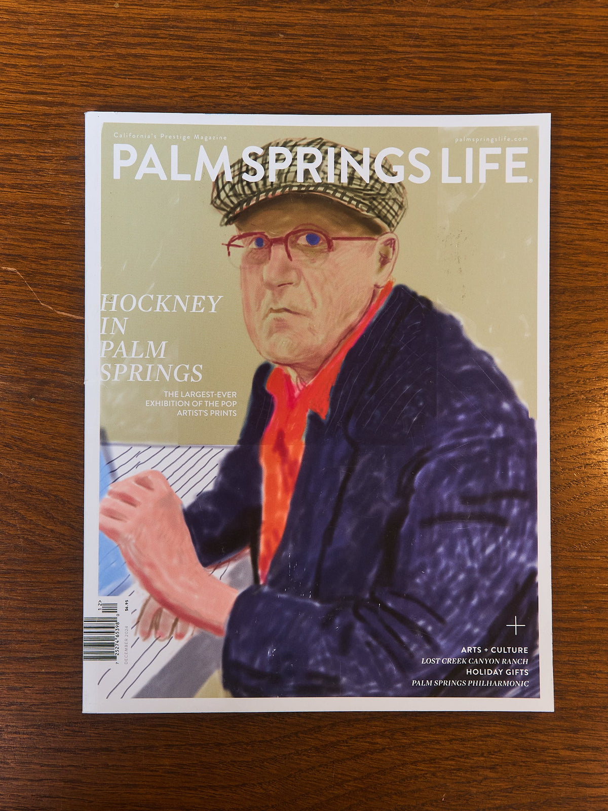Palm Springs David Hockney Magazine