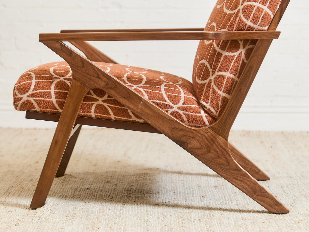Zayden Lounge Chair in Anya Adobe