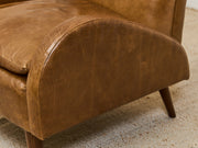 Roland Chair in Echo Umber Leather