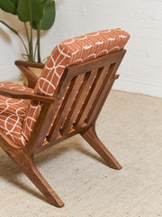 Zayden Lounge Chair in Anya Adobe