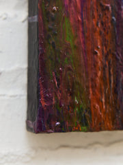 Nocturne in Ember and Plum Painting
