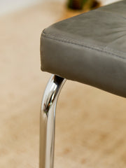 Grey Seat Rattan Chair