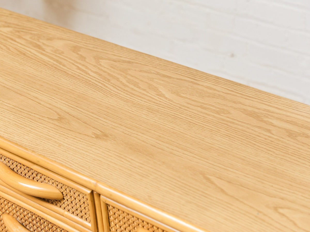 Bamboo Vintage Credenza