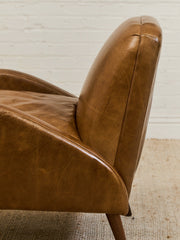 Roland Chair in Echo Umber Leather