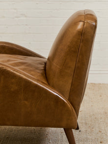 Roland Chair in Echo Umber Leather