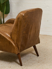 Roland Chair in Echo Umber Leather