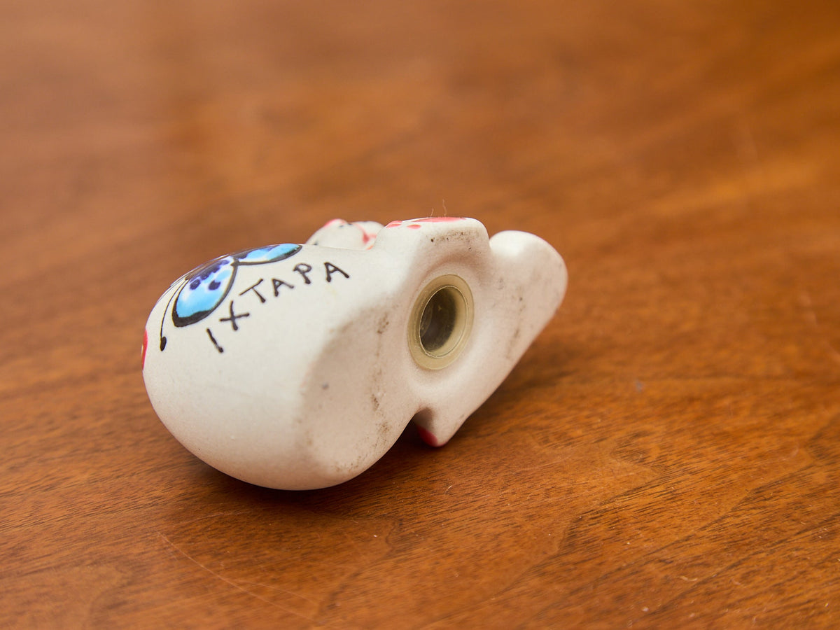 Vintage Ceramic Bunny Salt Shaker, Hand-Painted, Made in Japan