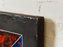 Blue and Red museum Painting by Gerald Campbell