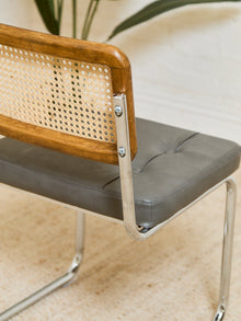 Grey Seat Rattan Chair