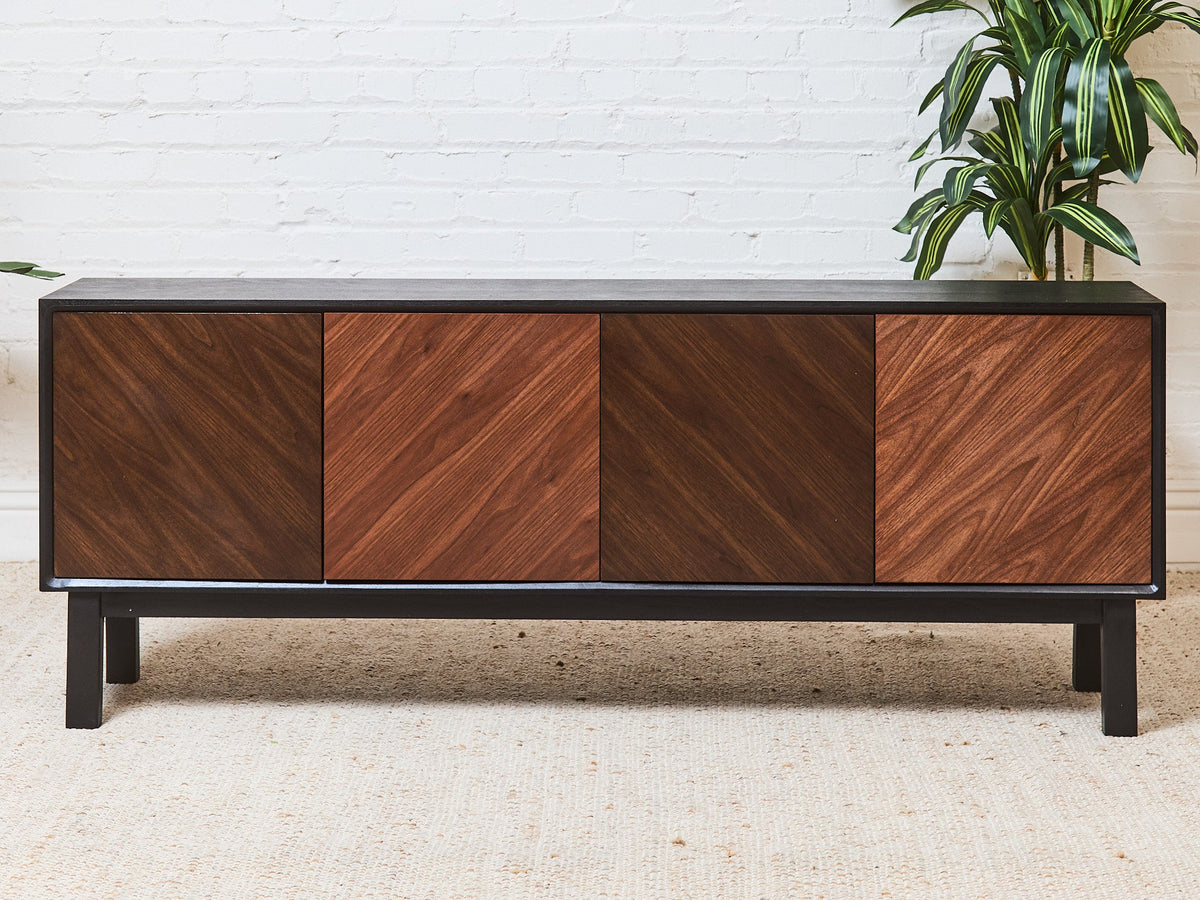 Sloane Walnut Credenza Sideboard