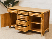 Bamboo Vintage Credenza