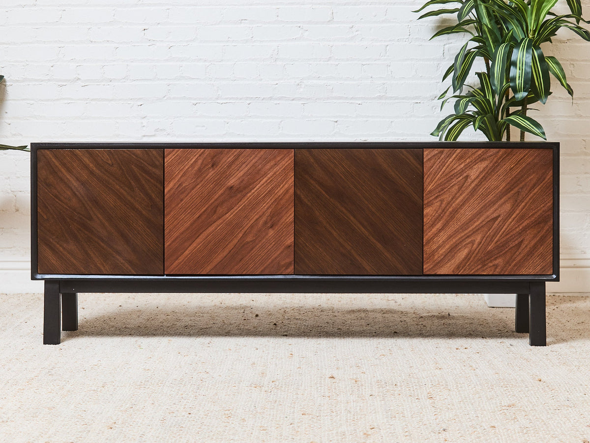 Sloane Walnut Credenza Sideboard