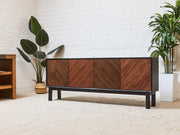 Sloane Walnut Credenza Sideboard