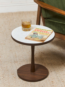 Vintage Mid Century Pedestal Table