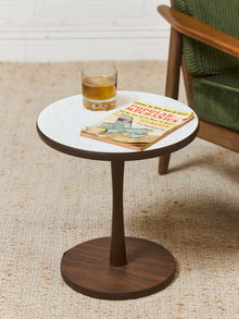 Vintage Mid Century Pedestal Table