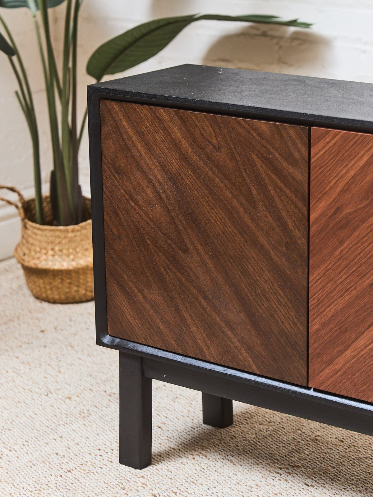 Sloane Walnut Credenza Sideboard