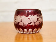 Ruby Red Bohemian Glass