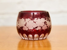 Ruby Red Bohemian Glass