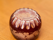 Ruby Red Bohemian Glass