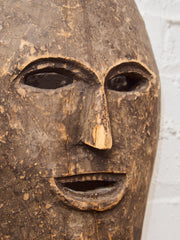 Vintage Nyanga initiation mask from the Democratic Republic of Congo
