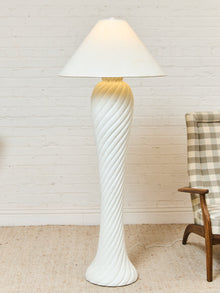 Post Modern Twisted plaster Floor Lamp